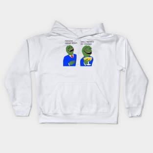 Well Meme'd My Friend Kids Hoodie